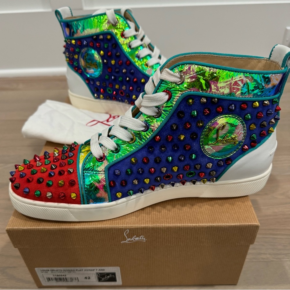 Christian Louboutin Louis Orlato Multi Color Size 42